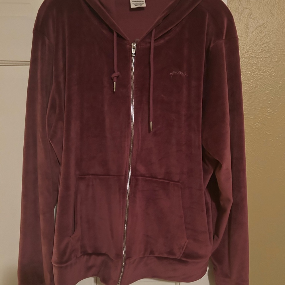 PINK Victoria's Secret Maroon Hoodie